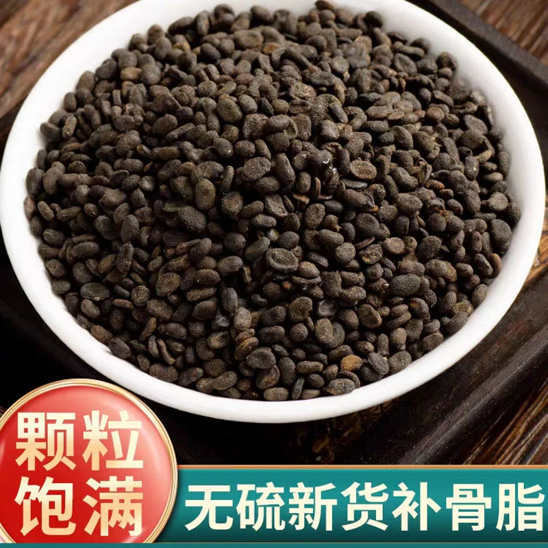 补骨脂新货无硫补骨脂颗粒饱满破故纸正品补骨脂泡茶养生茶干净