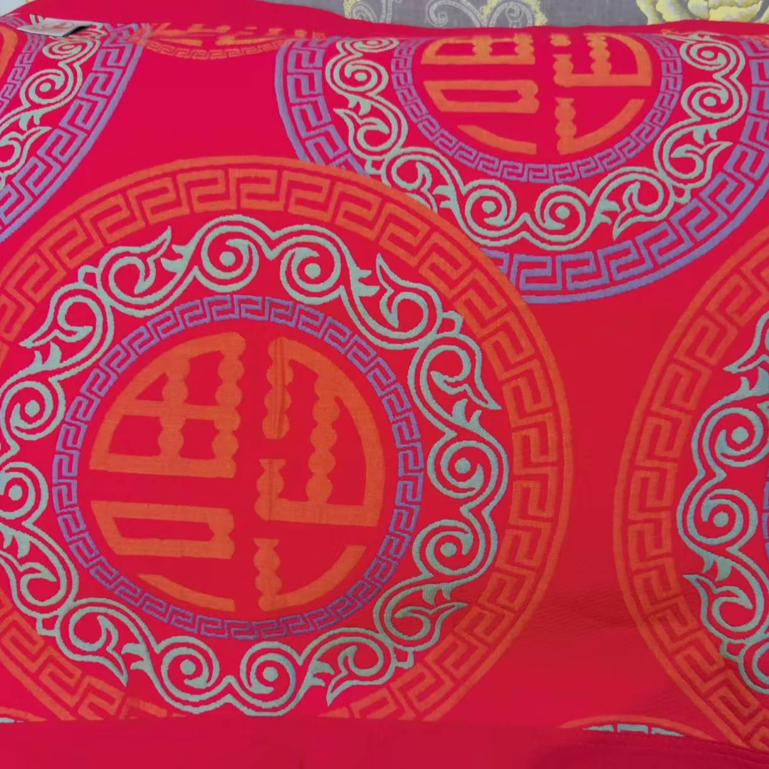 【万福安康】多层亲肤中式枕巾50*80