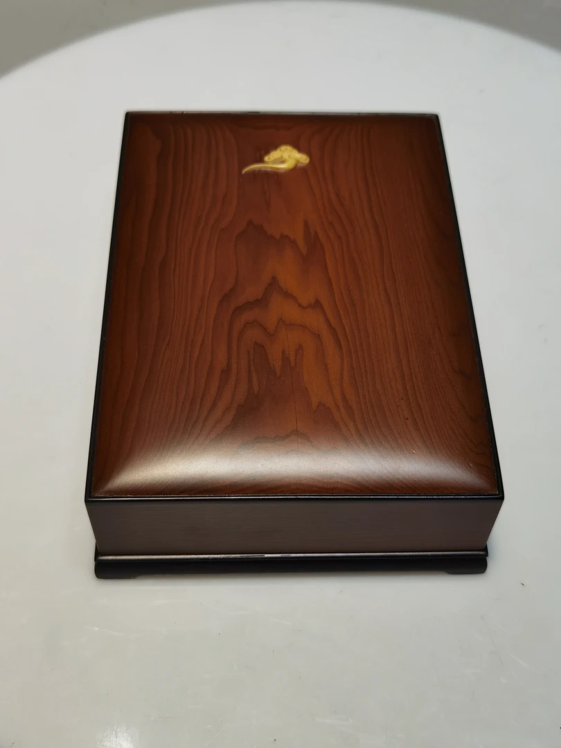 金星坑庙青庙红夔龙纹门字砚