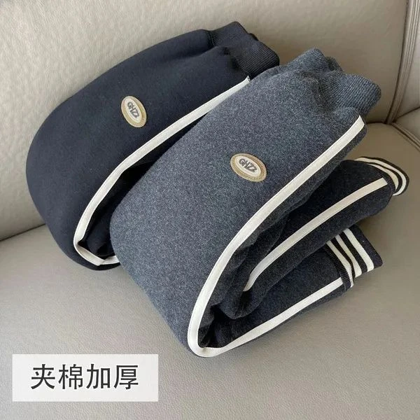 儿童冬装加厚外穿棉裤宝宝一条过冬裤子男女童三层夹棉