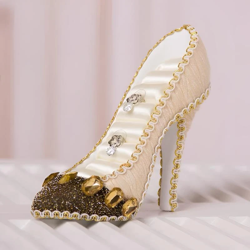 饰品展示架首饰架高跟鞋收纳耳钉耳坠戒指家居收纳摆件珠宝展示