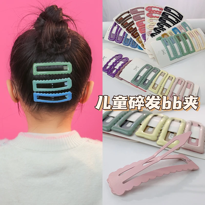 2023新款女童发卡头饰儿童发夹碎发夹女孩后脑勺发饰bb夹宝宝夹子