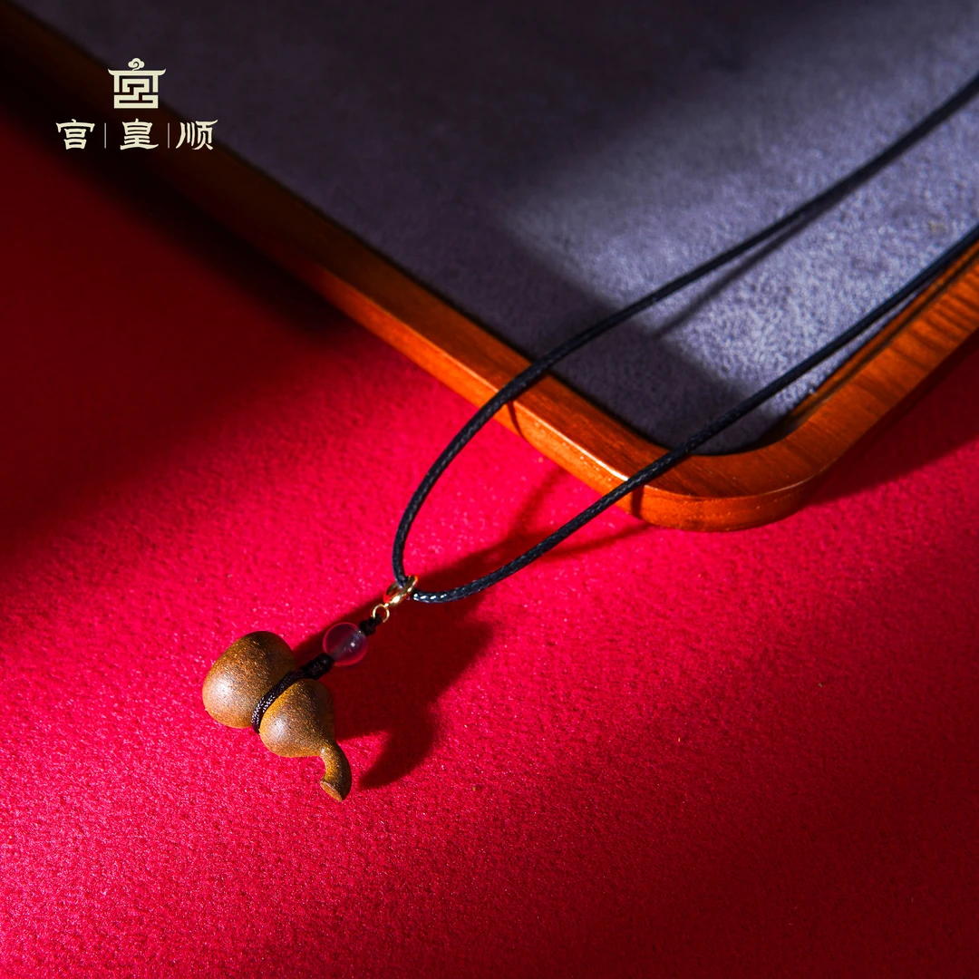 宫皇顺十二花神香手工艺雕塑葫芦吊坠GHSHX01017063