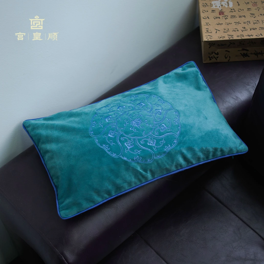 宫皇顺黄药膜枕头一斤装手工精美GHSHYM11160001两用成人