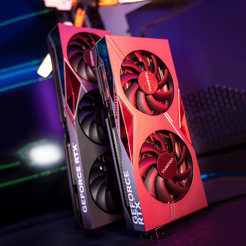 七彩虹(Colorful)4060TI DUO8G双扇战斧永劫无间游戏电竞游戏显卡
