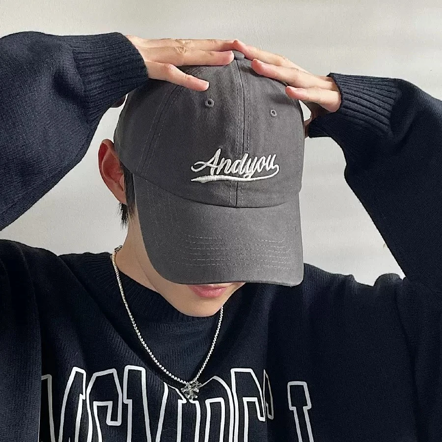 2022新款棒球帽女春秋显脸小韩版ins软顶休闲百搭鸭舌帽子男冬季