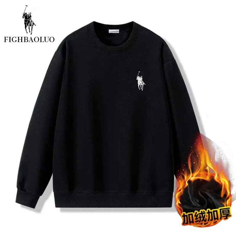 2025【卫衣】男女同款秋冬上新时尚圆领加绒加厚卫衣运动长袖休闲