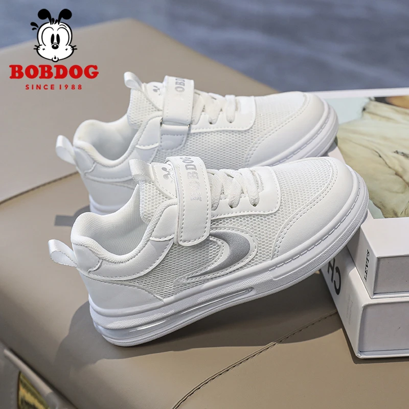 BOBDOG COLOUR/巴布豆卡乐儿童节春秋女童男童软底中大童网面