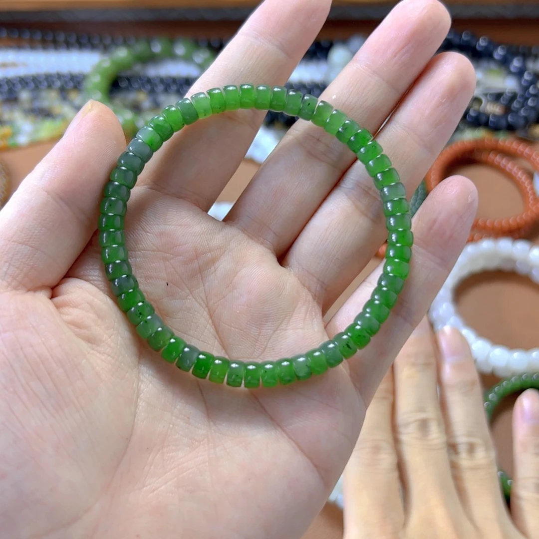 和田玉手串未镶嵌