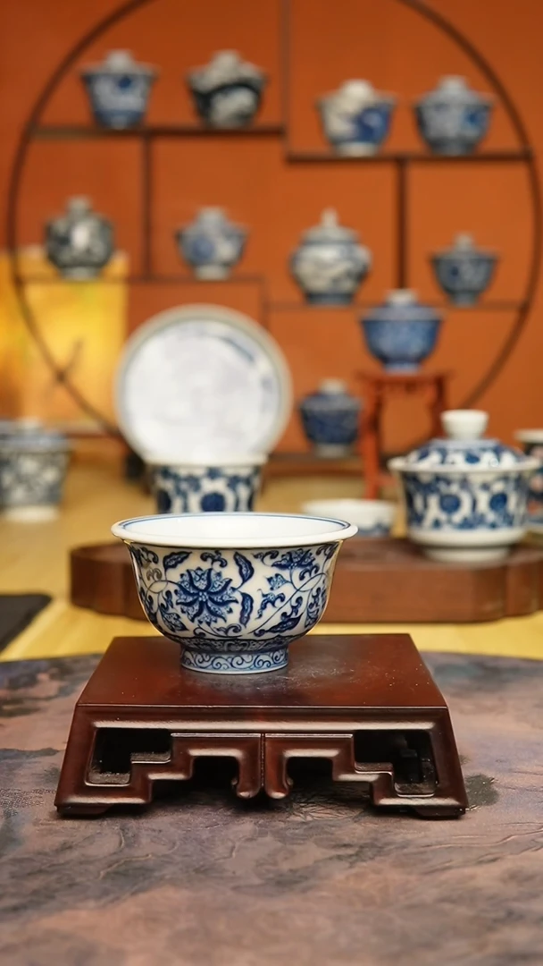 【闪购商品】镹曰陶手工手绘柴窑茶具微瑕