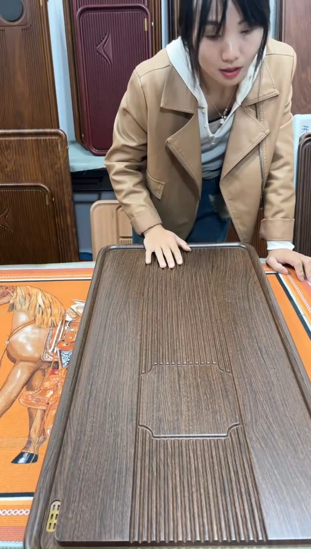 【闪购商品】柯木80*40*3.5福字胡桃色