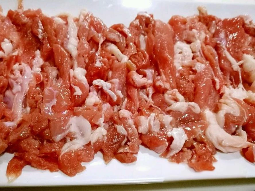手切鲜羊后腿肉（涮烤备注）