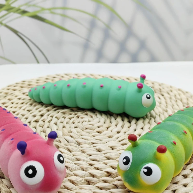 毛毛虫拉拉乐发泄彩绘毛毛虫灌沙塑形可爱毛毛虫创意解压玩具