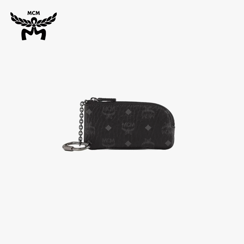 【520好礼】MCM AREN 黑色手拿包男士时尚多功能卡包便携小卡包