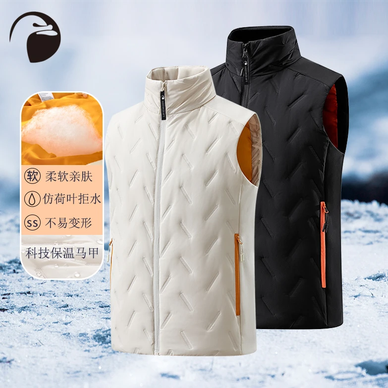 亚洲鹅goose高尔夫情侣款马甲蓄热锁温高端针梭防水防风