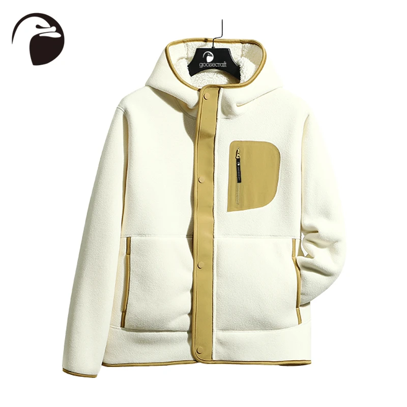 亚洲鹅goosecraft运动风衣外套秋冬情侣保暖抓绒外套