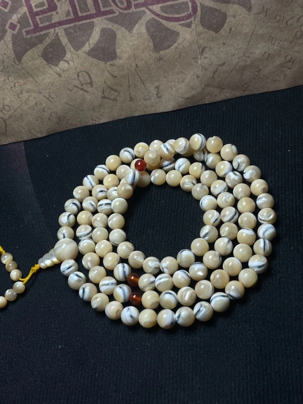 非金属木质手链 藏地老念珠108足数