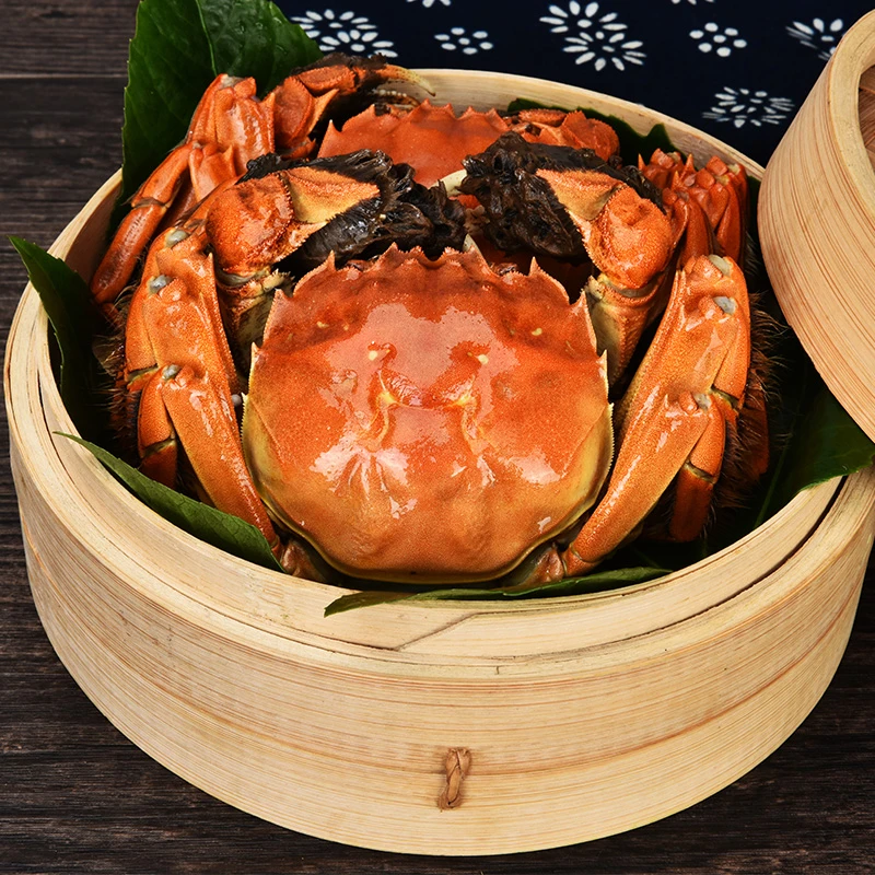 【活蟹】苏州大闸蟹精选顺丰冷链多黄 公蟹3.8-3.3两 母蟹2.8-2.3两