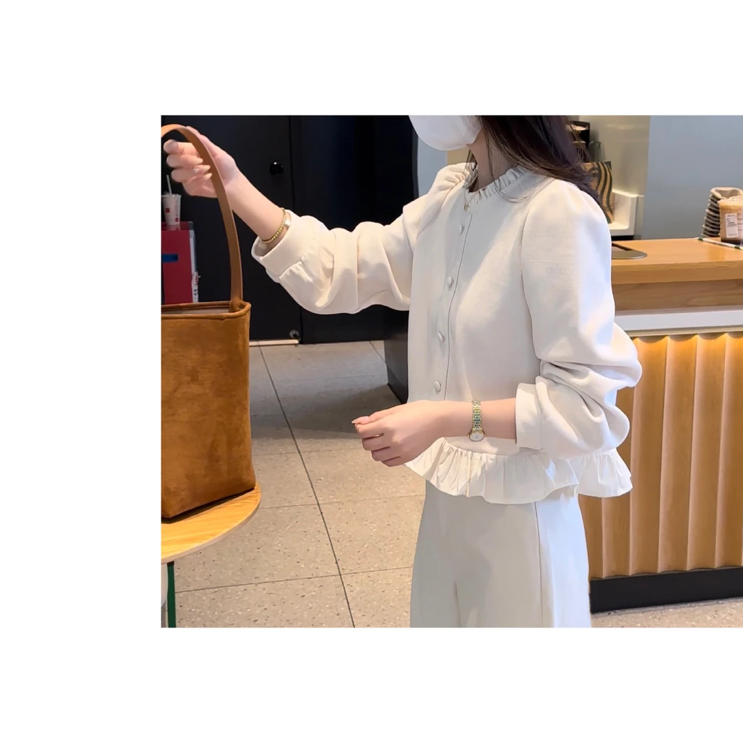 BK STUDIO法式复古赫本风小香风高级上衣