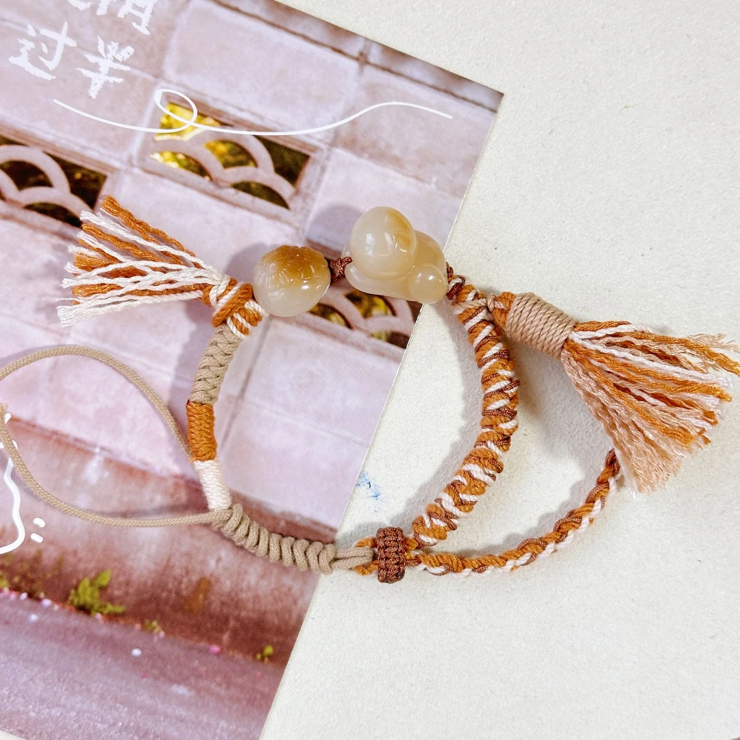 九月家原创设计暖糖猫猫手串 温润典雅 款式新颖 独特又不失魅力