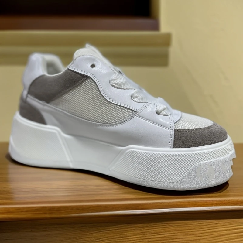 D245厚底小白鞋潮流运动休闲板鞋