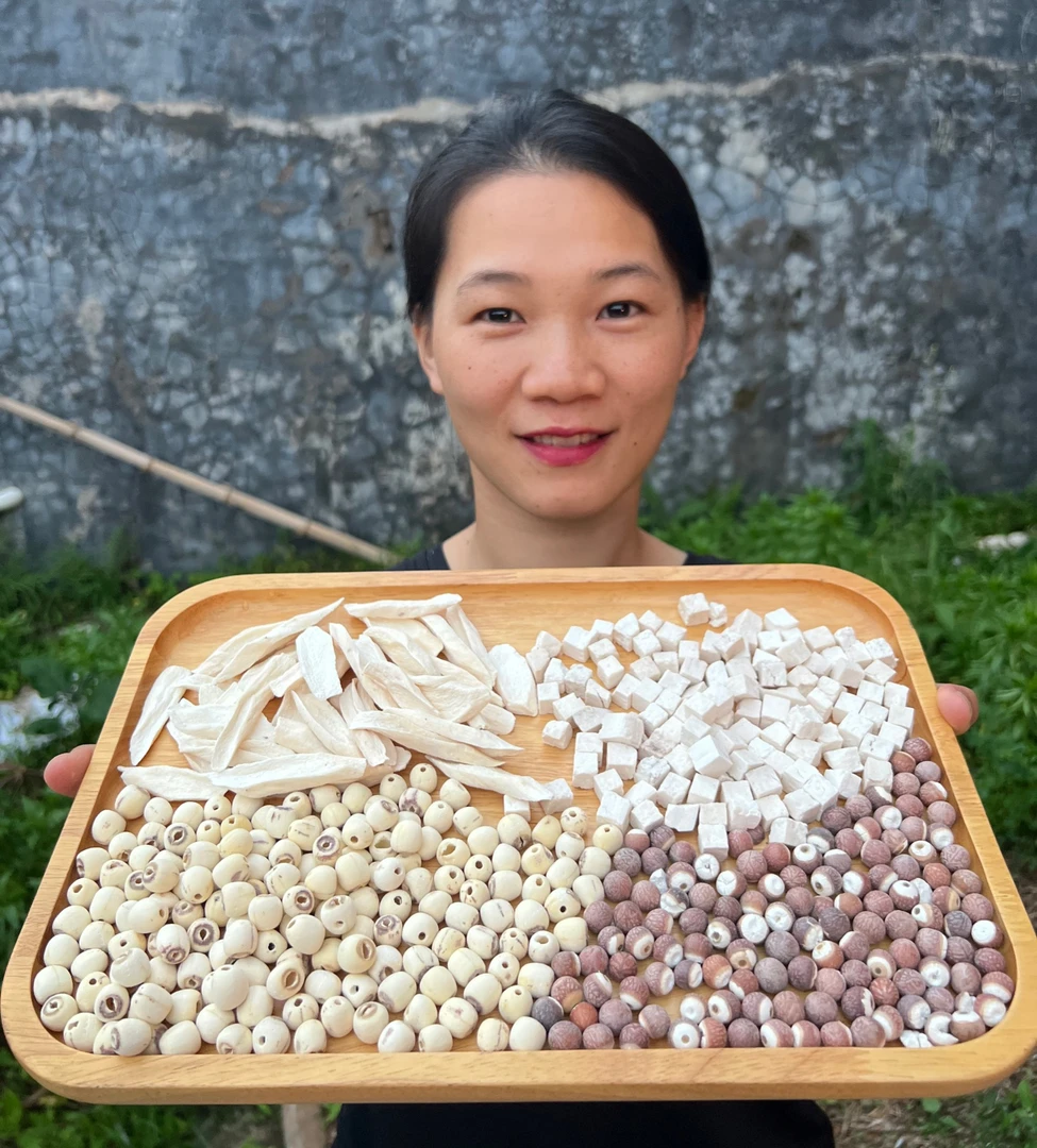 【老陈推荐】四神汤精选优质莲子山药茯苓芡实250g500g净重包邮