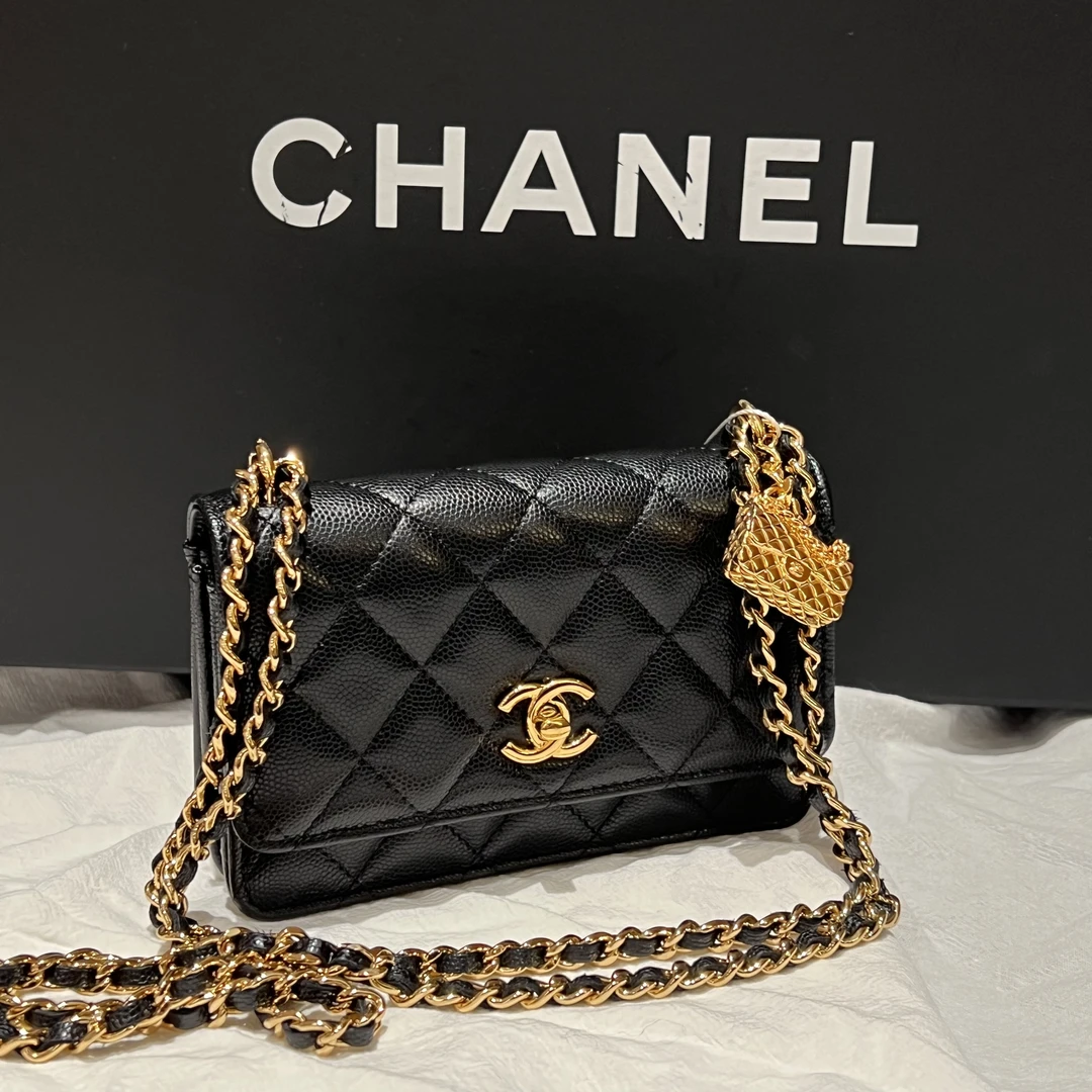 99新 Chanel/香奈儿 Chanel 23s 风琴吊坠Woc