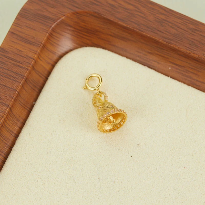 【乐小福珠宝】铃铛*18K金挂饰