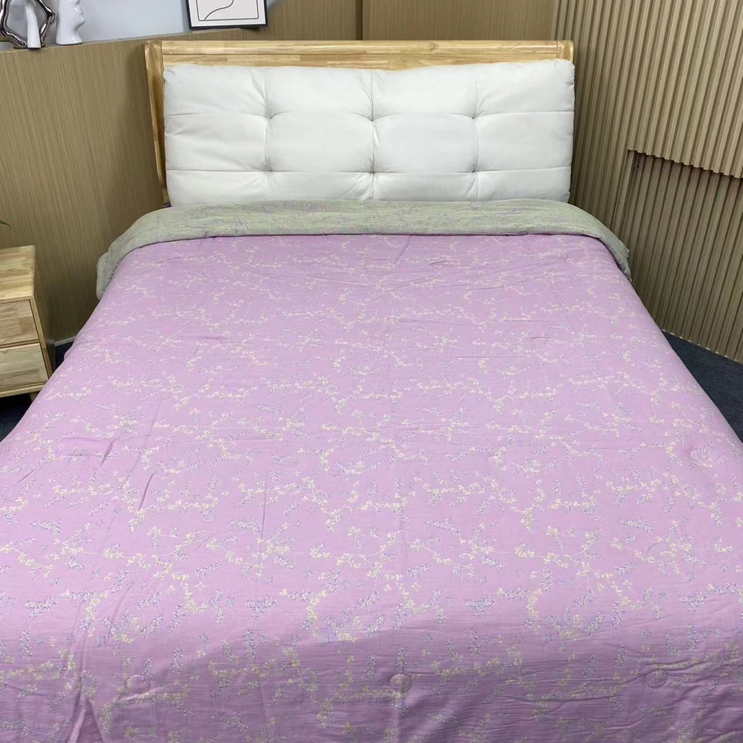 【邂逅】双人 夏被纯棉双层纱高端 母婴A类 四季通用