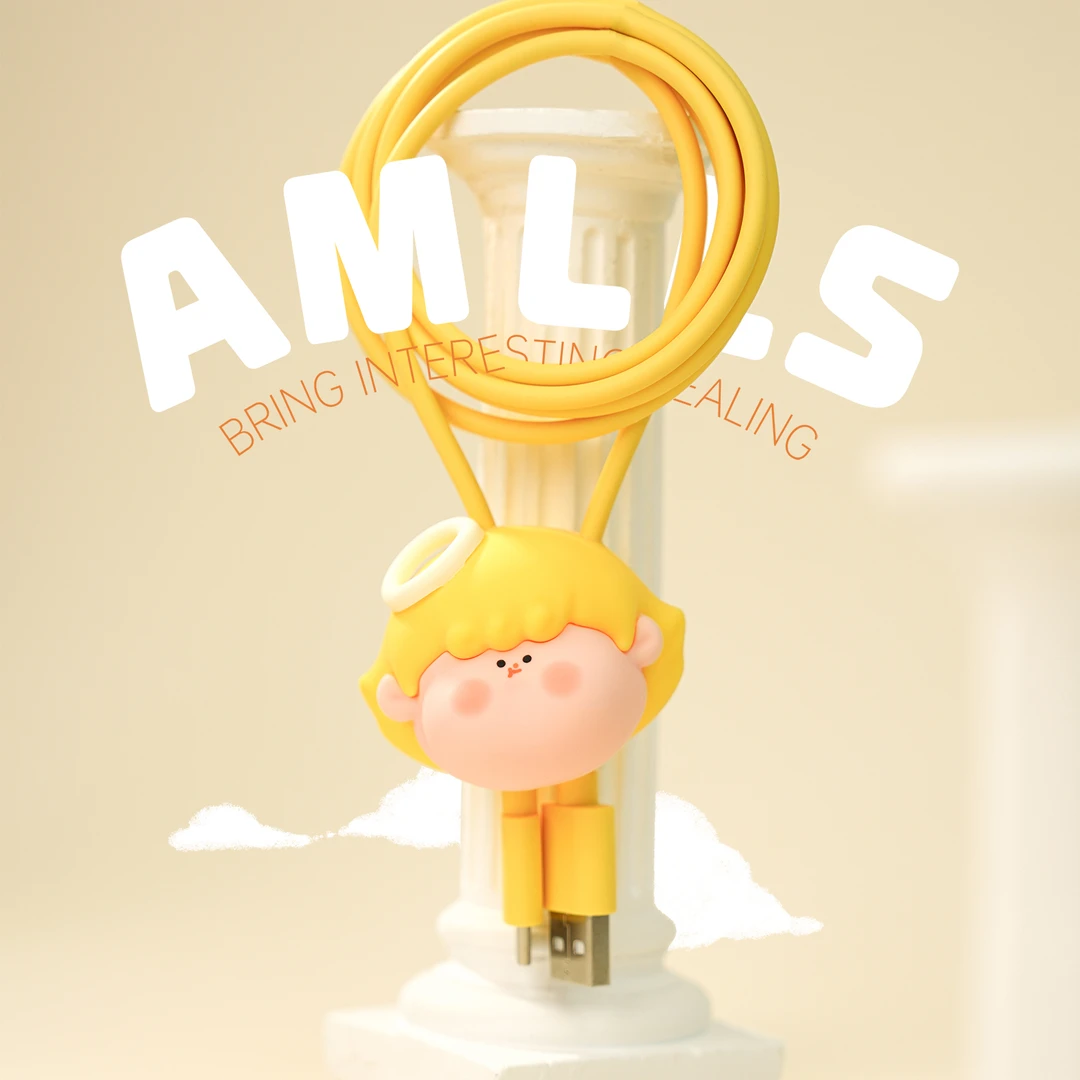 【主播代拆】AMLLS 数据线盲盒安卓华为Type-C可爱周边礼物充电线