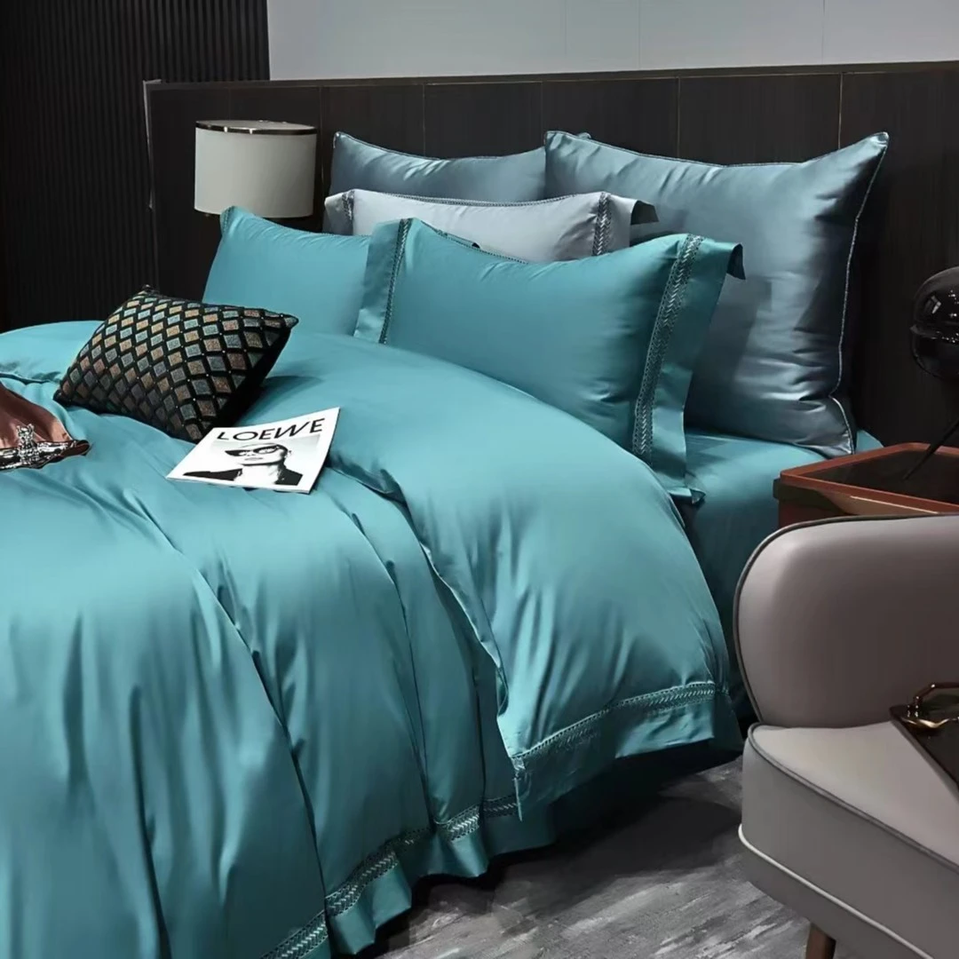 太妃缎长绒棉亲肤四件套