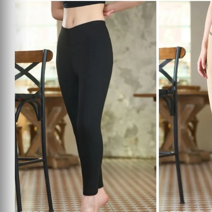 皮尔卡丹女羊毛加厚棉裤  内加羽绒护膝轻薄舒适 外穿不臃肿保暖