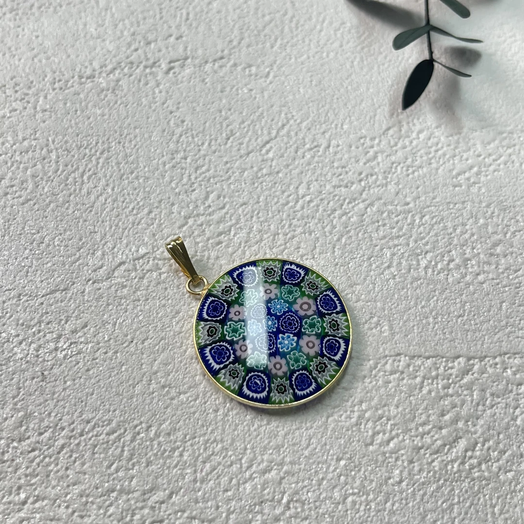 铜合金琉璃吊坠 【六六中古】孤品复古吊坠aw7075