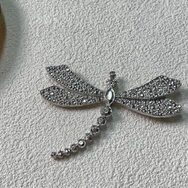 铜合金胸针 【六六中古】孤品复古蝴蝶胸针kmm081