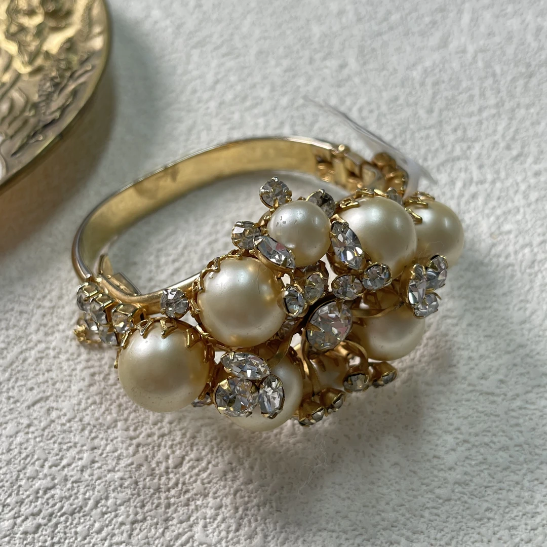 铜合金手镯 【六六中古】孤品复古手镯km9787内径51mm