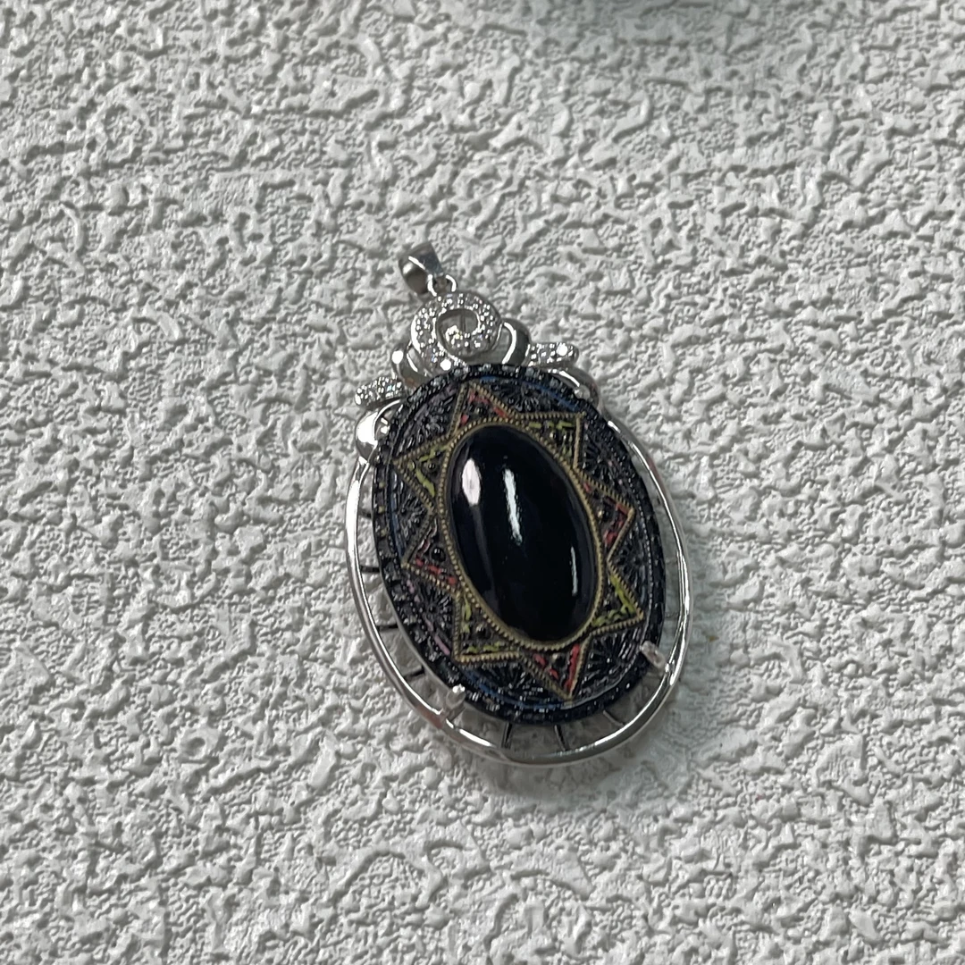 吊坠925银 【六六中古】孤品复古吊坠aw6656