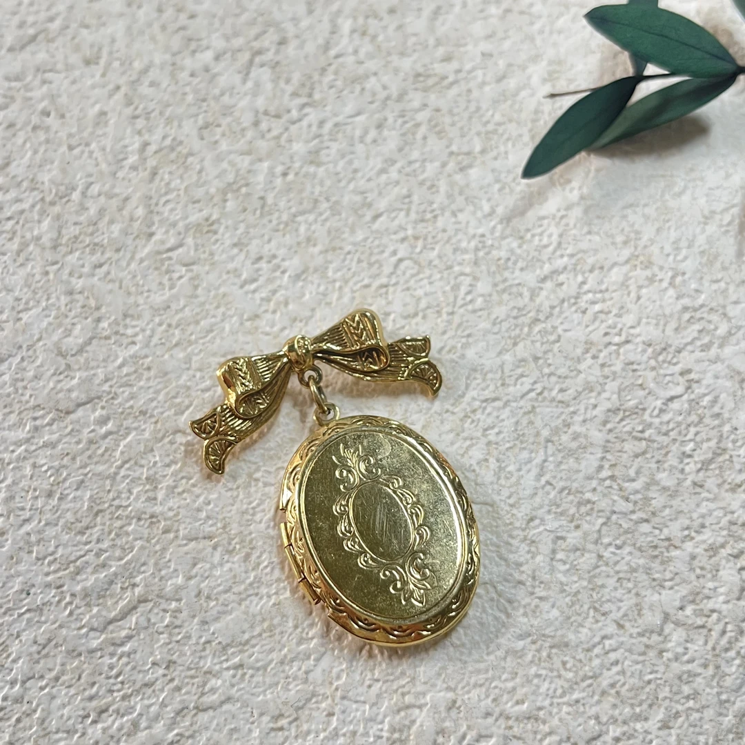 铜合金胸针 【六六中古】孤品复古胸针th2872