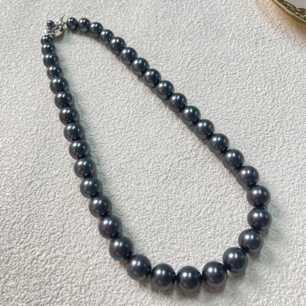 铜合金仿珍珠项链 【六六中古】孤品简约仿珍珠项链aw5900链长41cm