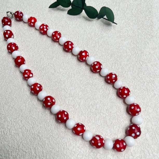 铜合金琉璃项链 【六六中古】孤品复古项链aw8818链长46cm