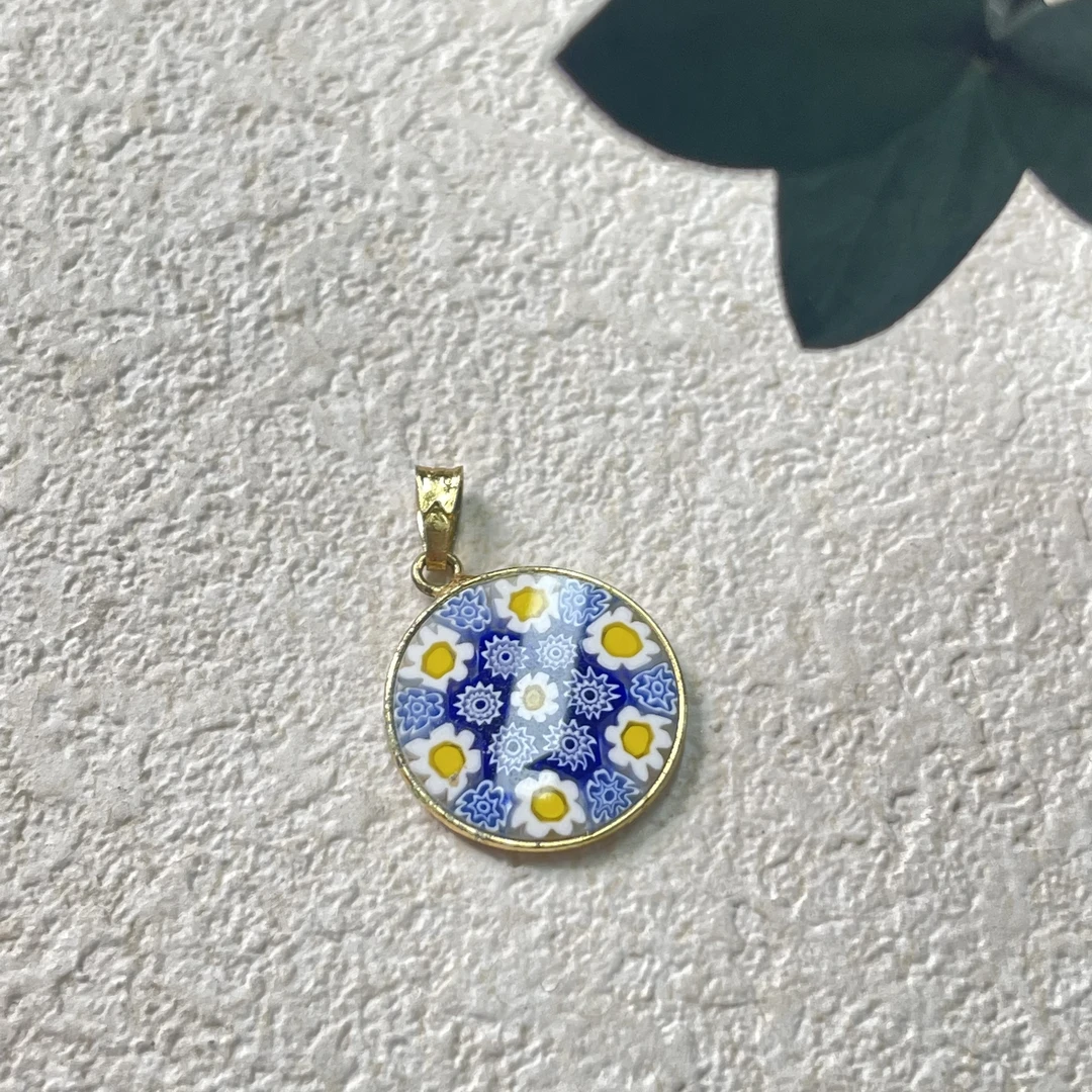 吊坠925银琉璃 【六六中古】孤品复古吊坠aw6733
