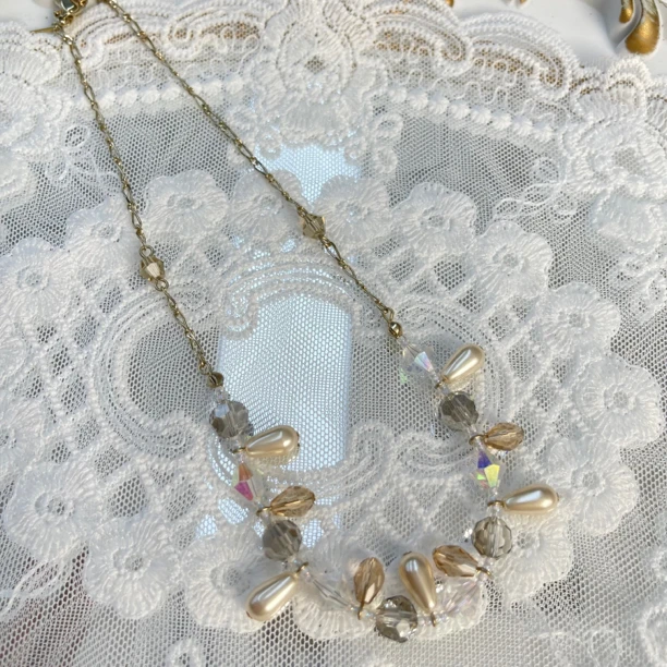 铜合金项链 【六六中古】孤品苏复古项链aw2904链长35-39