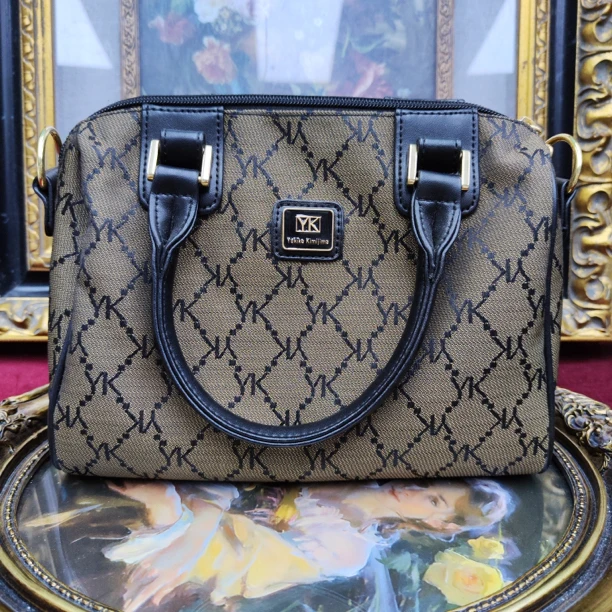 【六六中古】孤品复古手提包ab390尺寸25x13x19