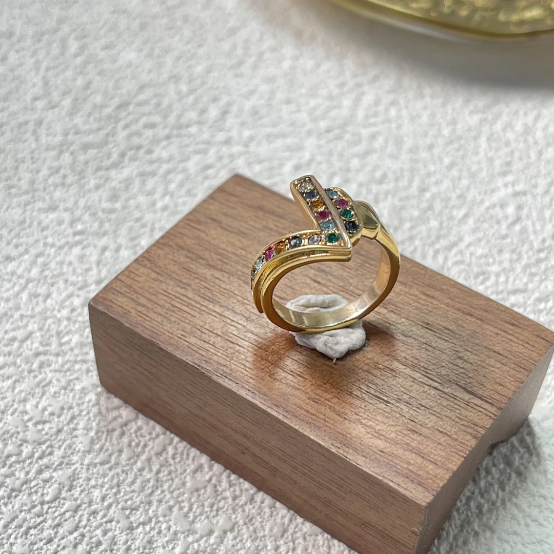 铜合金戒指 【六六中古】孤品复古戒指aj2212港12