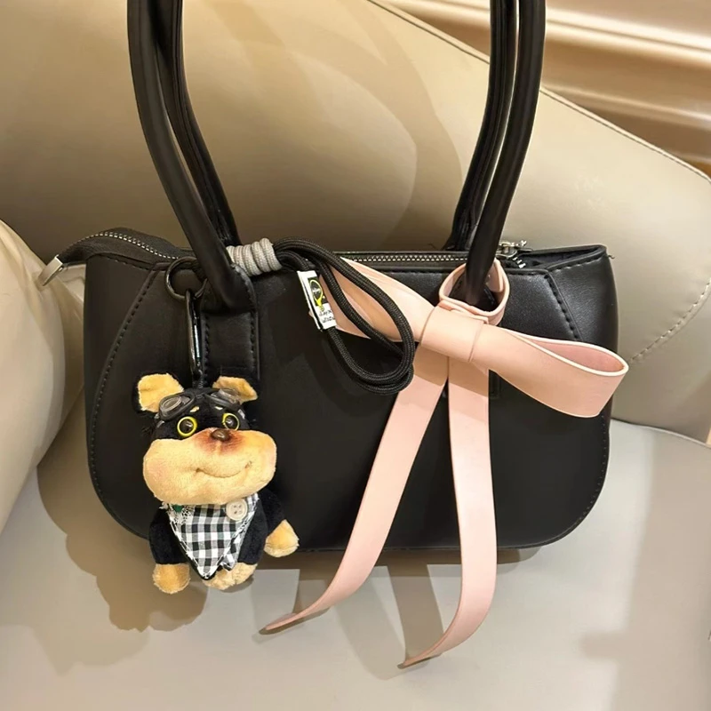 蜜蜂小狗包包挂件汽车钥匙扣可爱车挂件装饰摆件创意闺蜜礼物