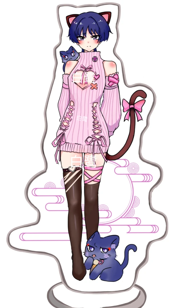 散兵猫猫黑丝立牌