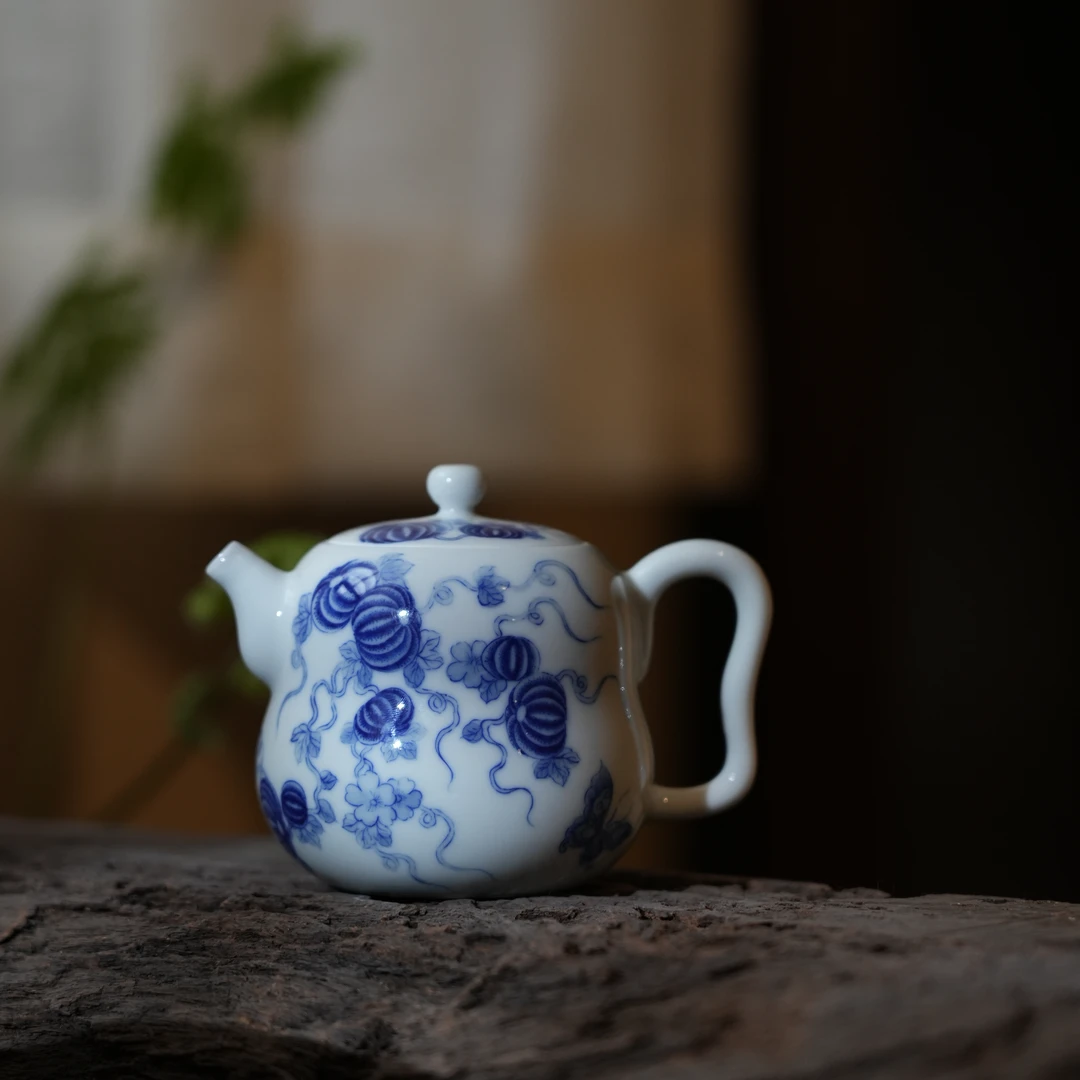 【雲梦】月造见物-葫芦形瓜瓞绵绵壶YZJW（YZJW00112）