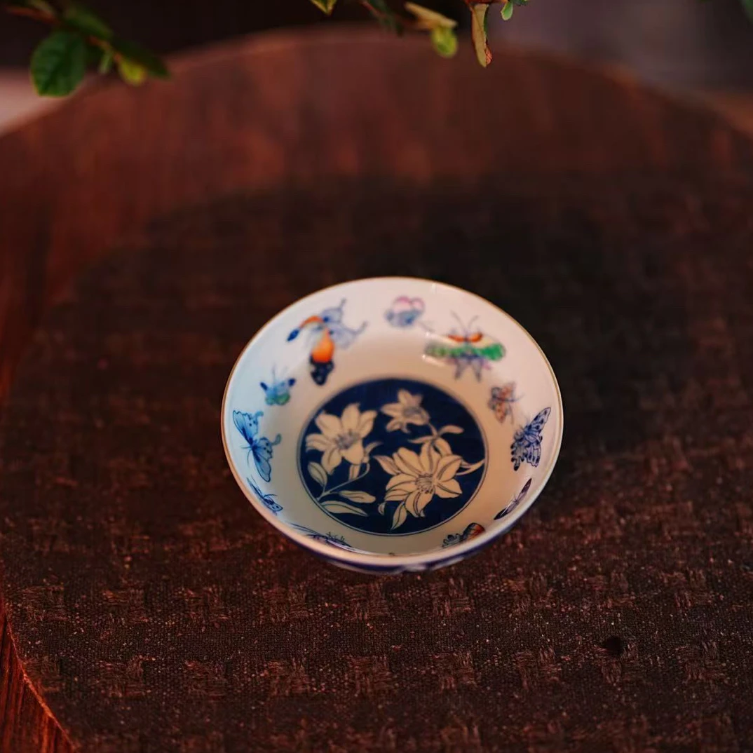 【雲梦】卓君-百合蛱蝶普洱杯70ml