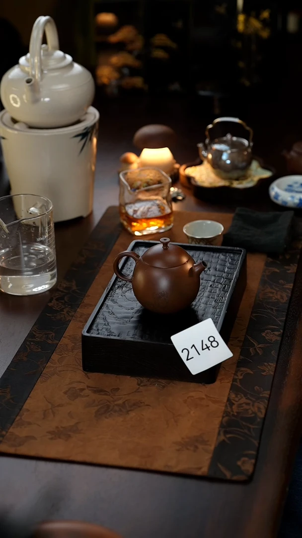 【闪购商品】雲梦茶器紫陶小壶2148