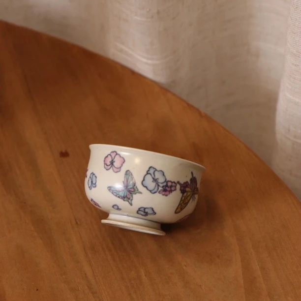 【雲梦】游然堂手绘蝴蝶主人杯（YRT00060）