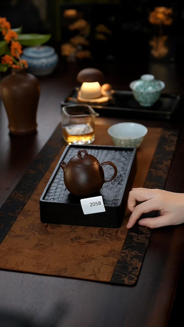 【闪购商品】雲梦茶器紫陶小壶2058